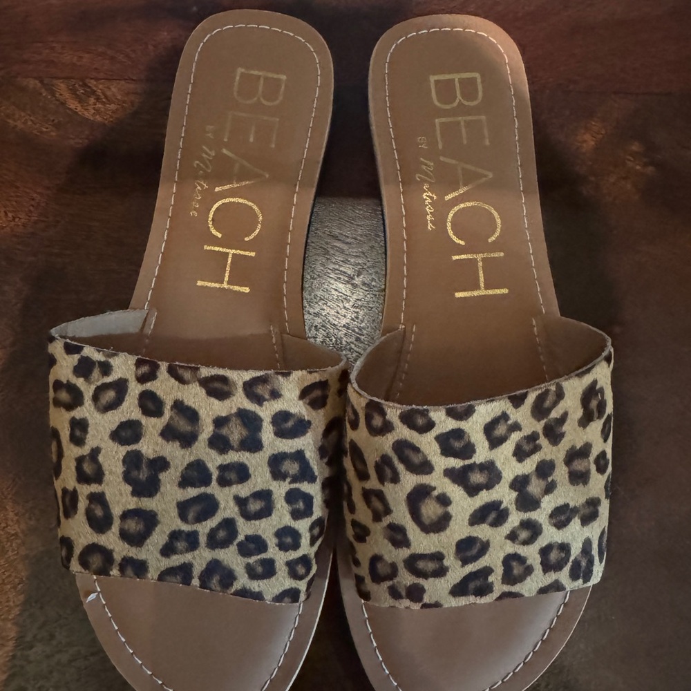 Leopard Print Women's Sandals
